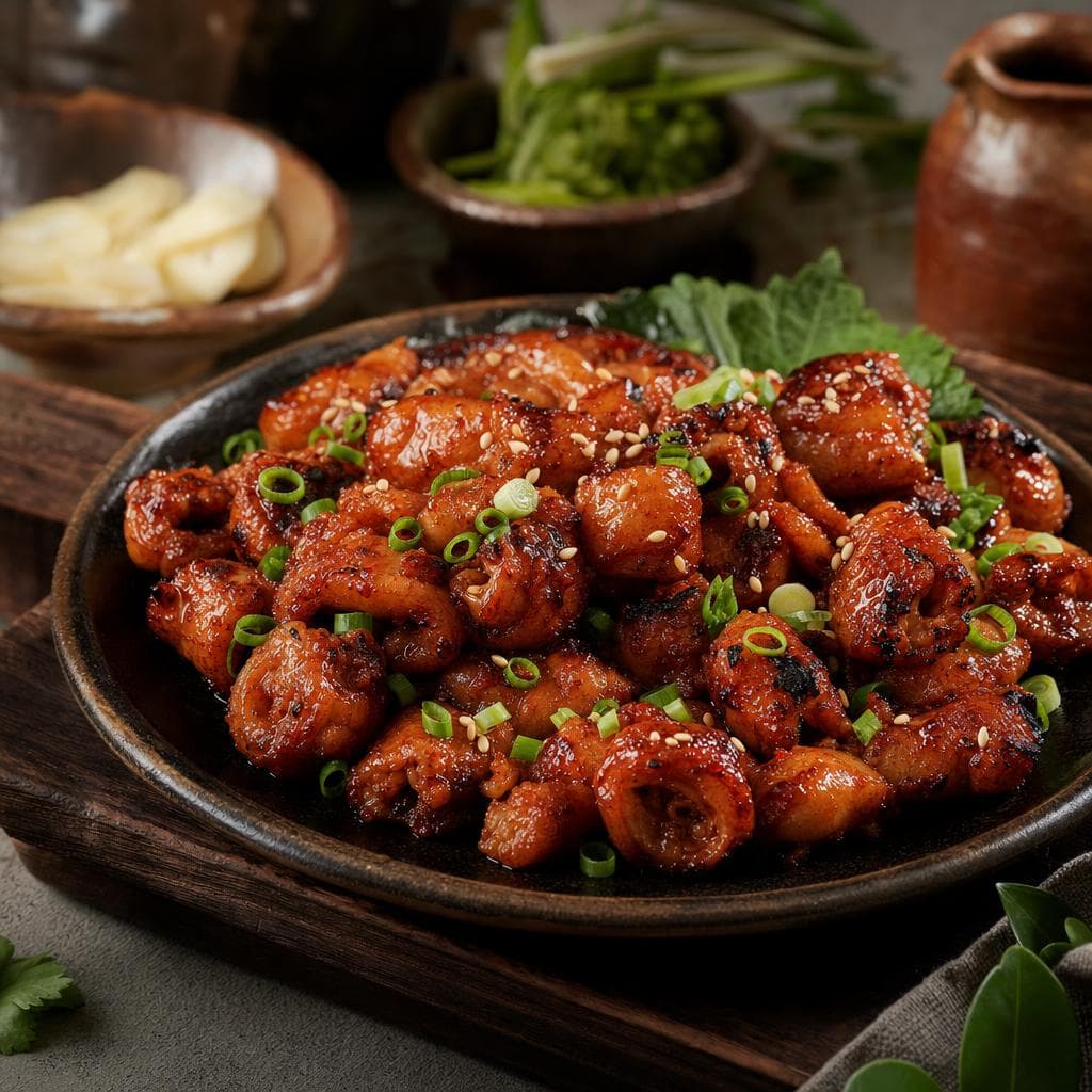 불맛 입힌 양념대창구이, 손질까지 끝내 보내드려요